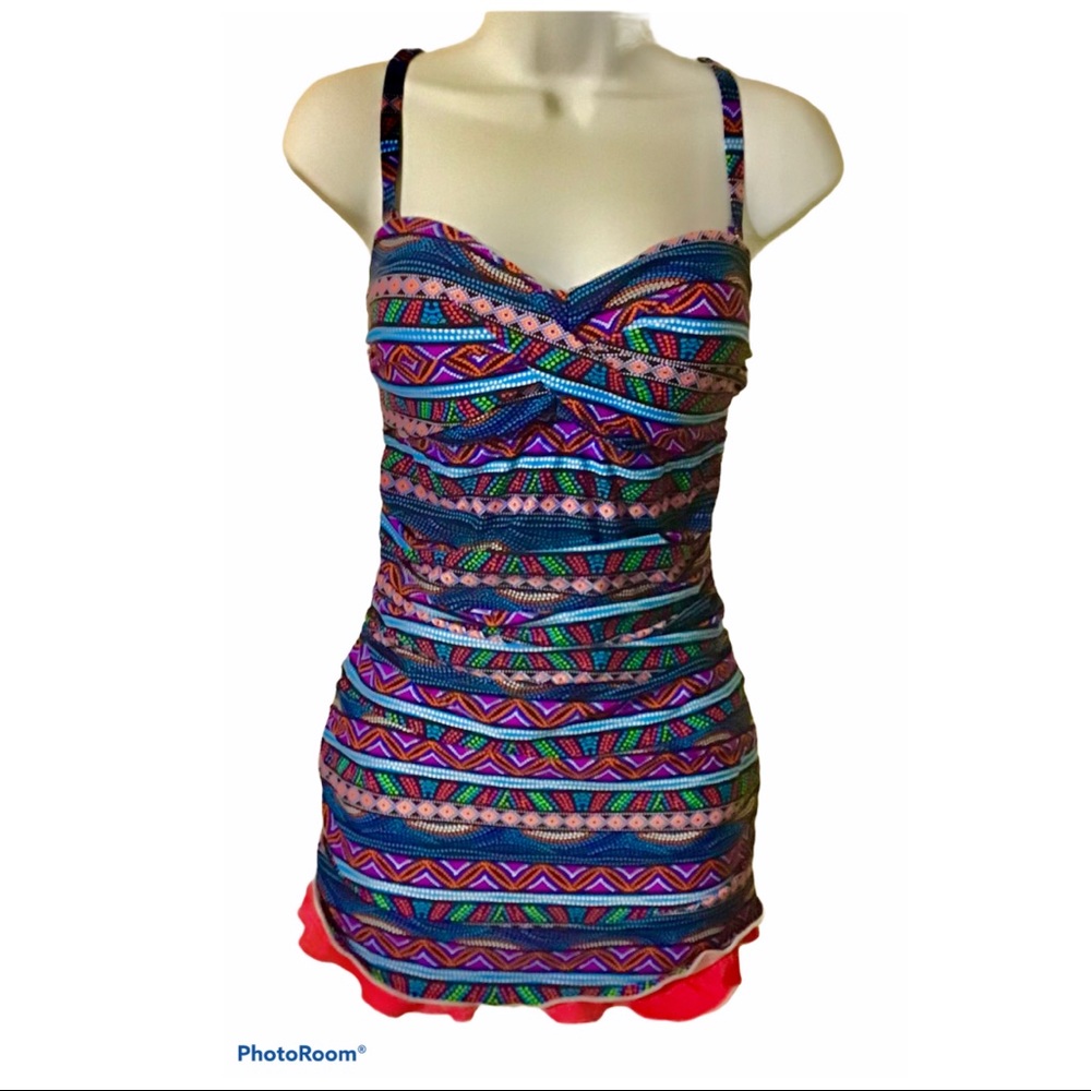 Hilor Women’s one piece multicolor Size 10